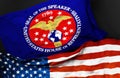 Flag of the Speaker of the United States House of Representatives Royalty Free Stock Photo