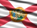 Flag of the state of Florida Royalty Free Stock Photo