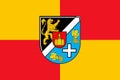 Flag of Suedliche Weinstrasse of Rhineland-Palatinate, Germany