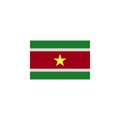 flag of Suriname colored icon. Elements of flags illustration icon. Signs and symbols can be used for web, logo, mobile app, UI,