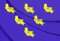 Flag of Sussex.