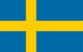 Flag of Sweden Royalty Free Stock Photo