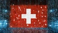 Flag of Switzerland Royalty Free Stock Photo