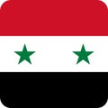 Flag Syria illustration vector eps