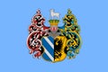 Flag of Szeged in Csongrad County of Hungary Royalty Free Stock Photo