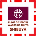 Flag of Tokyo Special wards Shibuya