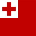 Flag of Tonga. Correct RGB colours