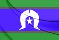 Flag of Torres Strait Islanders.