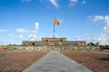 Flag Tower in Hue Citadel. Hue, Vietnam Royalty Free Stock Photo