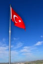 The Flag of Turkey Royalty Free Stock Photo