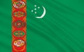 Flag of Turkmenistan