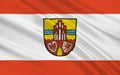 Flag of Uckermark is a district in Brandenburg, Germany
