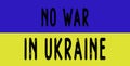Flag of Ukraine. Concept Vector Illustration. No War. Pray for Peace and Save Ukraine