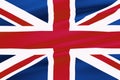 Flag of Union Jack, uk england, united kingdom flag Royalty Free Stock Photo