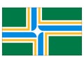 Flag of USA City of Portland, Oregon