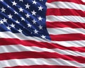 Flag USA The national symbol of USA Royalty Free Stock Photo