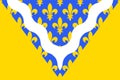 Flag of Val-de-Marne in Ile-de-France, France