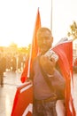 Flag vendor, Istanbul