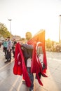 Flag vendor, Istanbul