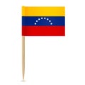 Flag of Venezuela. Flag toothpick 10eps