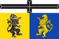 Flag of Viersen in North Rhine-Westphalia, Germany