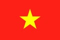 Flag of Vietnam Royalty Free Stock Photo