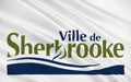 Flag of Ville de Sherbrooke Quebec, Canada