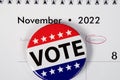 Midterm Election Vote Pin On 2022 Calendar