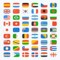 Flag of world Royalty Free Stock Photo