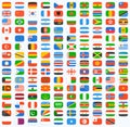 Flag of world Royalty Free Stock Photo