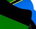 Flag of Zanzibar Royalty Free Stock Photo