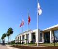 Flagpoles at Savannah Convention Center