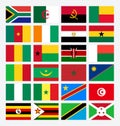Flags africa countries african cup egypt
