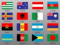 Flags of all countries of the world Part 1