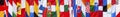 The 28 Flags of the European Union - Page Header Royalty Free Stock Photo