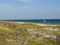 Flags at a Florida Panhandle Beach2