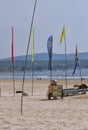 Flags on the Mui Ne beach
