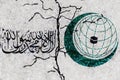 Flags: OIC, Taliban. Organisation Islamic Cooperation-Taliban relations