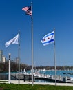 Flags Over Belmont Harbor