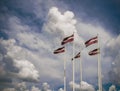 Flags of the Republic of Latvia