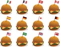 Flags on Sandwiches