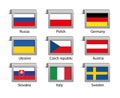 Flags set labels