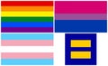 Flags of sexual minorities