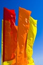 Flags skyline Royalty Free Stock Photo