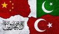 Afghanistan Pakistan China Turkey alliance