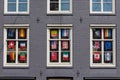 Flags Windows Royalty Free Stock Photo