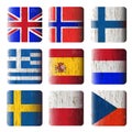 Flags Royalty Free Stock Photo