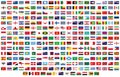 Flags of the world Royalty Free Stock Photo