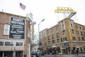 Flagstaff, Arizona in a cloudy day Royalty Free Stock Photo