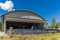 FLAGSTAFF, AZ - SEPTEMBER 1, 2022: Giovale Open Deck Observatory at Lowell Observatory, famous observatory in Arizona Royalty Free Stock Photo